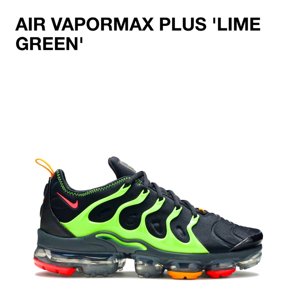 NIKE AIR VAPORMAX lime green